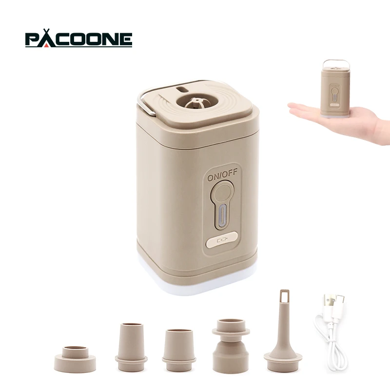 Kairiyard Pompa D'Aria Elettrica Portatile 12V: Compressore A Batteria 150 PSI Con Manometro Digitale, LED E Power Bank