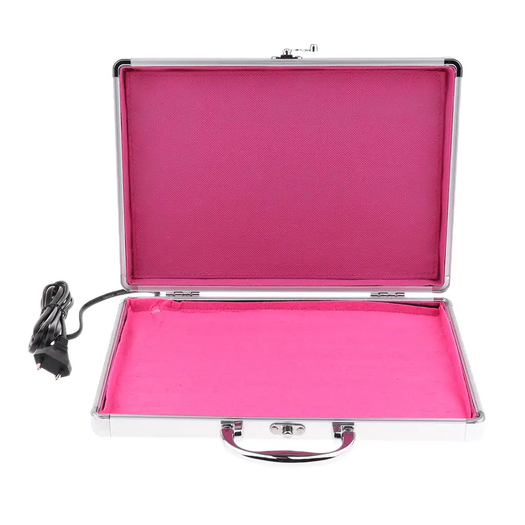 

Stainless Steel Electric Warmer Box, Professional Portable Heating Case for Therapist