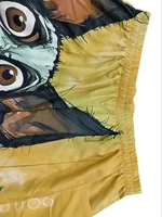 Plus Size 1XL-5XL Women Fashion Floral Printed Pleated Wide Leg Pants Female Casual High Waisted Pocket Loose Long Trousers - Image 3