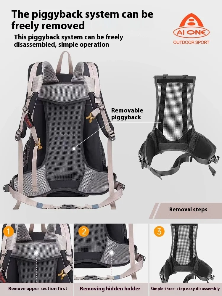 Waterproof Travel Hiking Backpack 6