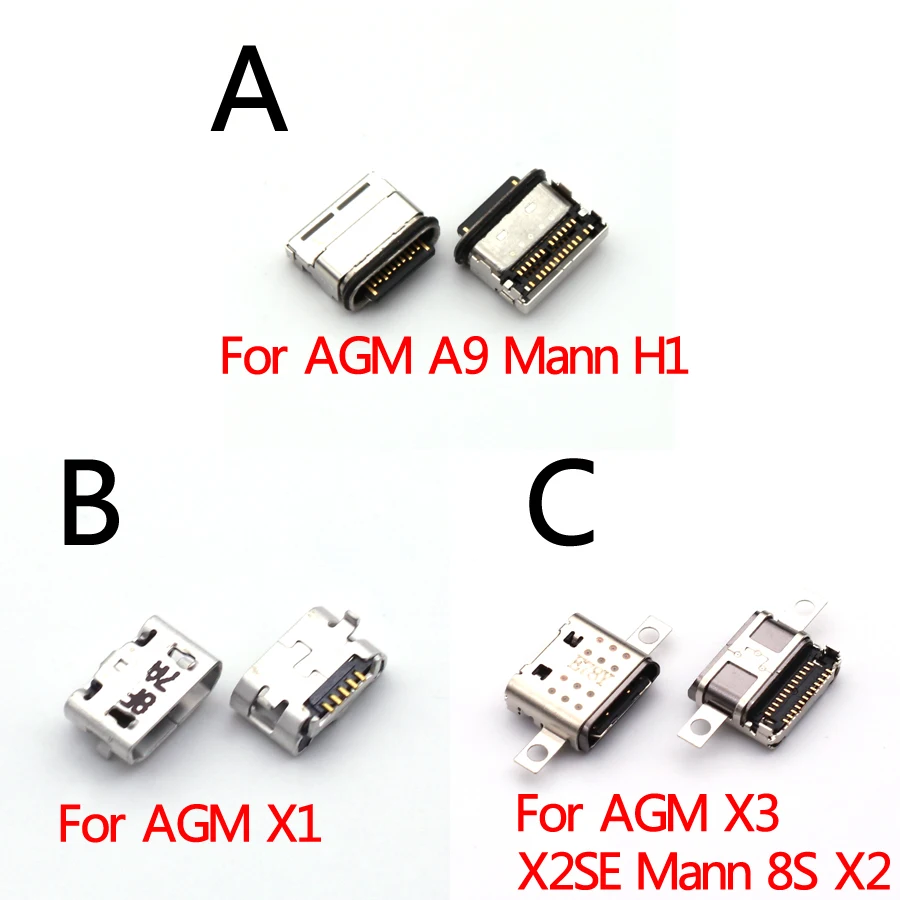 

2 шт./партия, USB-разъём для зарядного устройства AGM A9 Mann H1 X3 X2SE Mann 8S X2 X1