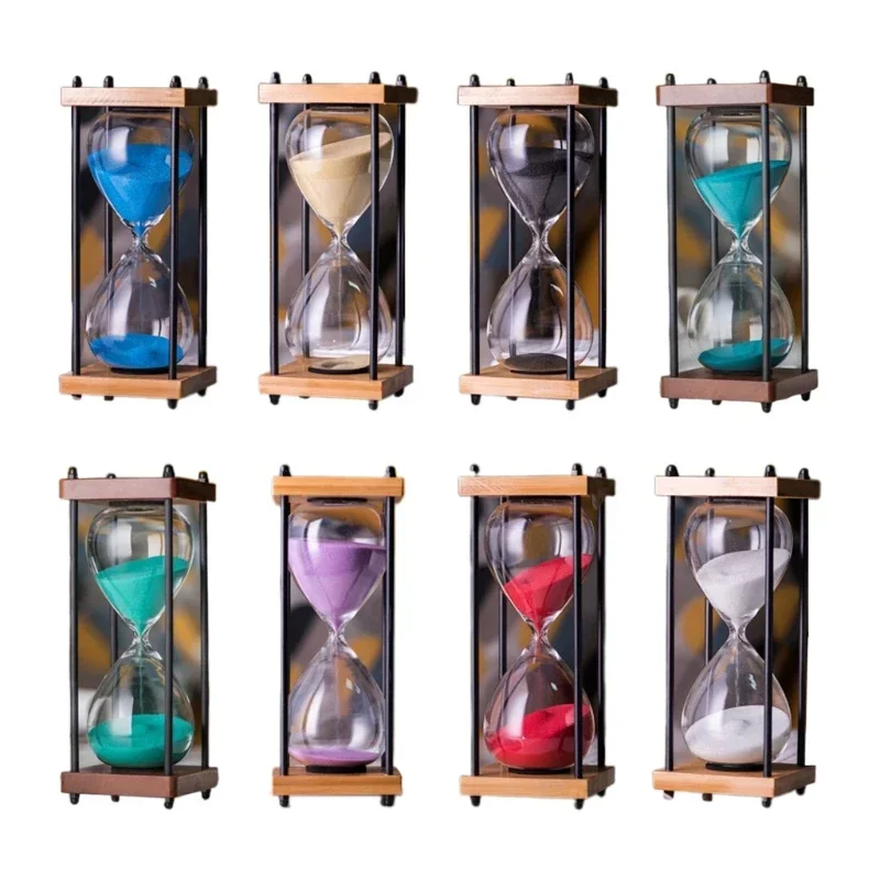 Large Hourglass Timer 60 Minute for Kitchen Home Office Desk sand timer liquid hourglass timer colored hourglass