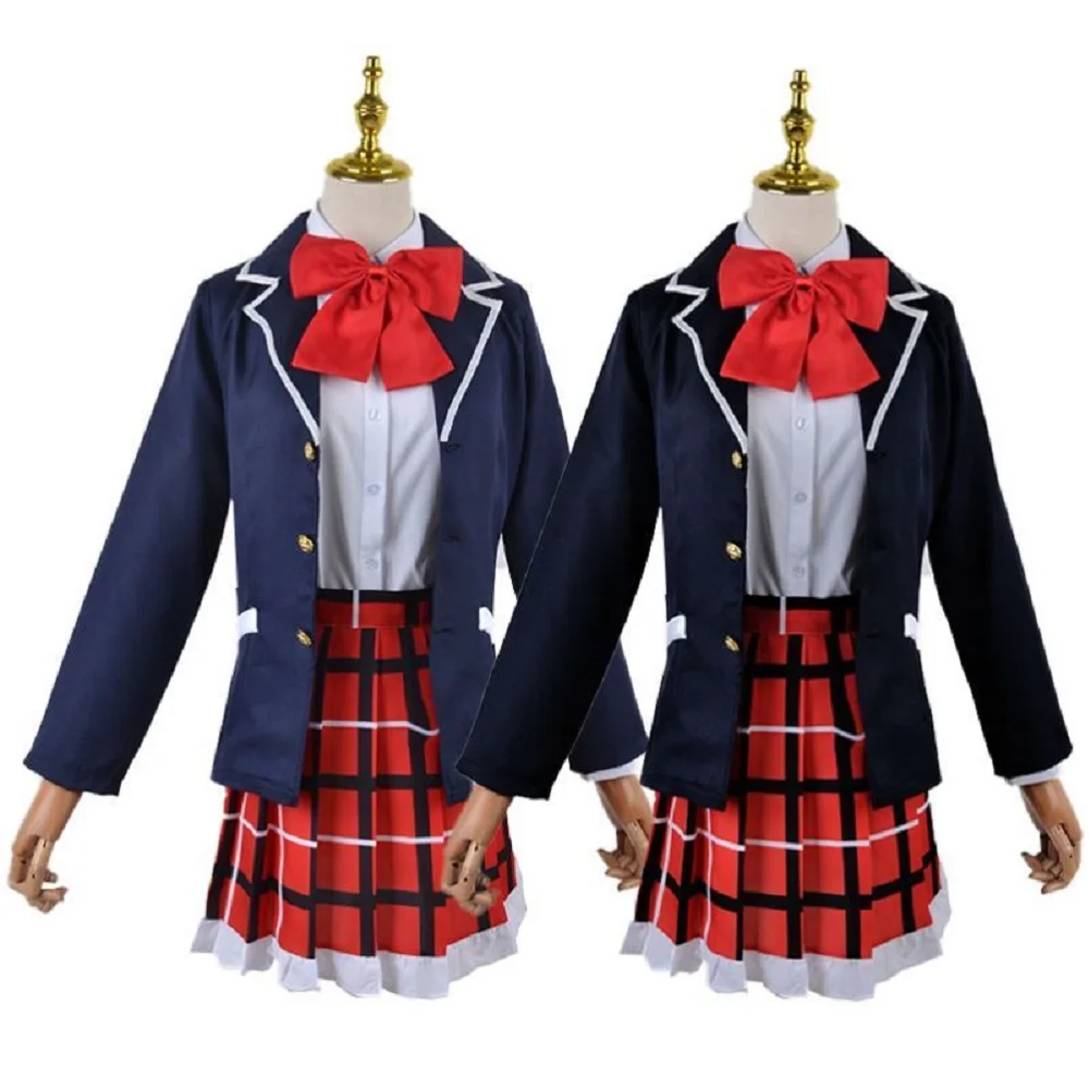 

Unisex Anime Cos Takanashi Rikka Cosplay Costumes Halloween Christmas Party Uniform Sets