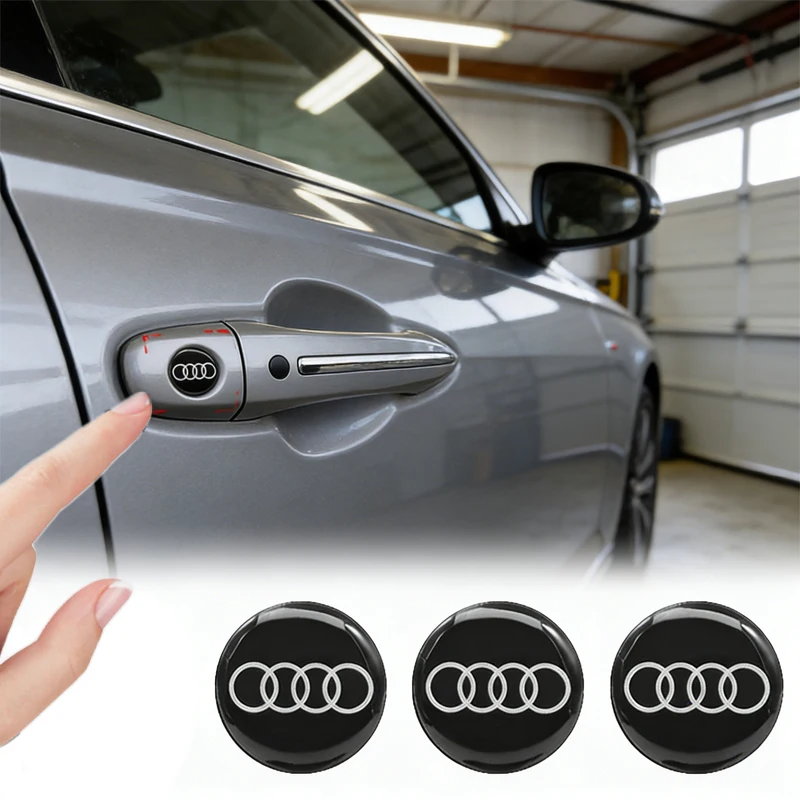 Premium Car Door Lock Anti-Blocking Keyhole Stickers Accessories