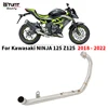 For Kawasaki NINJA 125 Z125 NINJA125 2018 - 2022 Motorcycle Exhaust Escape Moto Front Mid Link Pipe Connect Original Muffler