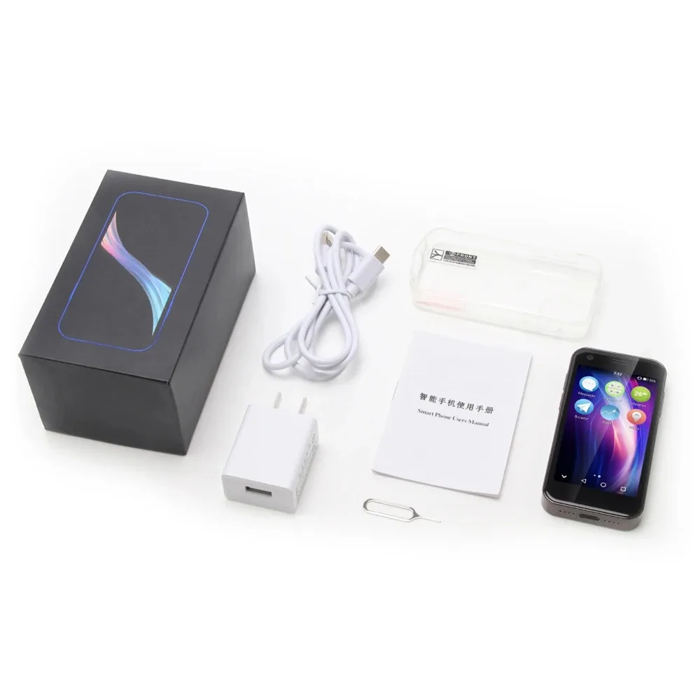 SOYES XS12 PRO Smartphone Android 10 Dual Sim Octa Core 3 Inch HD 2GB+16GB WIFI Bluetooth OTG FM Hotspot GPS 4G Small Cellphone