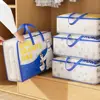 Foldable Clothes Storage Bag Quilt Organize Cases with Handle Household Waterproof Dustproof Quilt Sorting Storage Bag 5