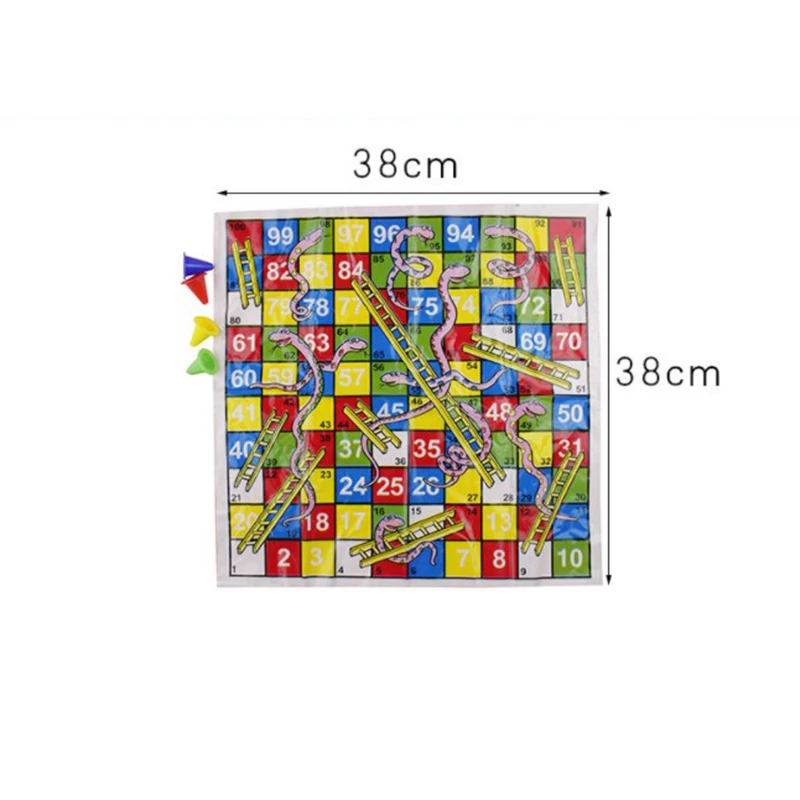 Board Game Snake Ladder Educational Kids Children Toys Family Interesting Board Game Gifts