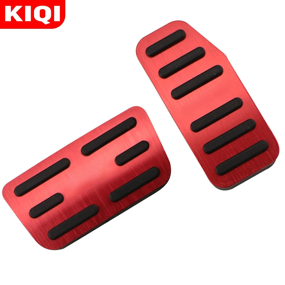 Car Pedals Pedal Cover 2Pcs/Set AT Car Pedals for Honda Fit Jazz 2011-Replacement Parts Accessories Auto Brake Gas Pedal Protector Cover