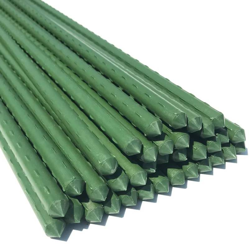 "Sturdy Growth" 20Pack Multi-Purpose Plant Support Stakes - Durable Vegetable & Vine Trellis For Tomatoes, Cucumbers, Grapes
