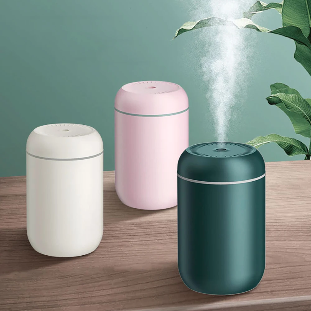 

300ML Aromatherapy Air Humidifier USB Portable Night Light Home Car Office Desk Atomization Aroma Diffuser Essential Oils Supply