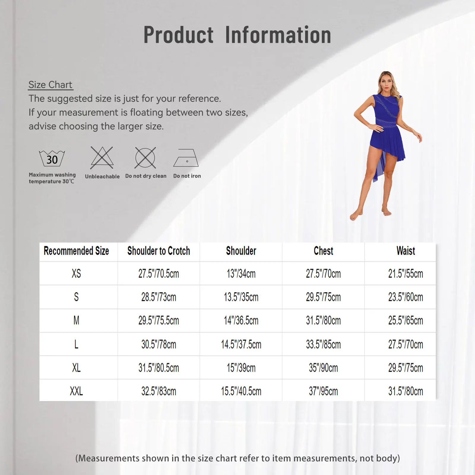 Frauen Ärmellose Strass Mesh Moderne Lyrical Dance Trikot Kleid Ballett Gymnastik Skating Bühne Leistung Dancewear – Detail 32