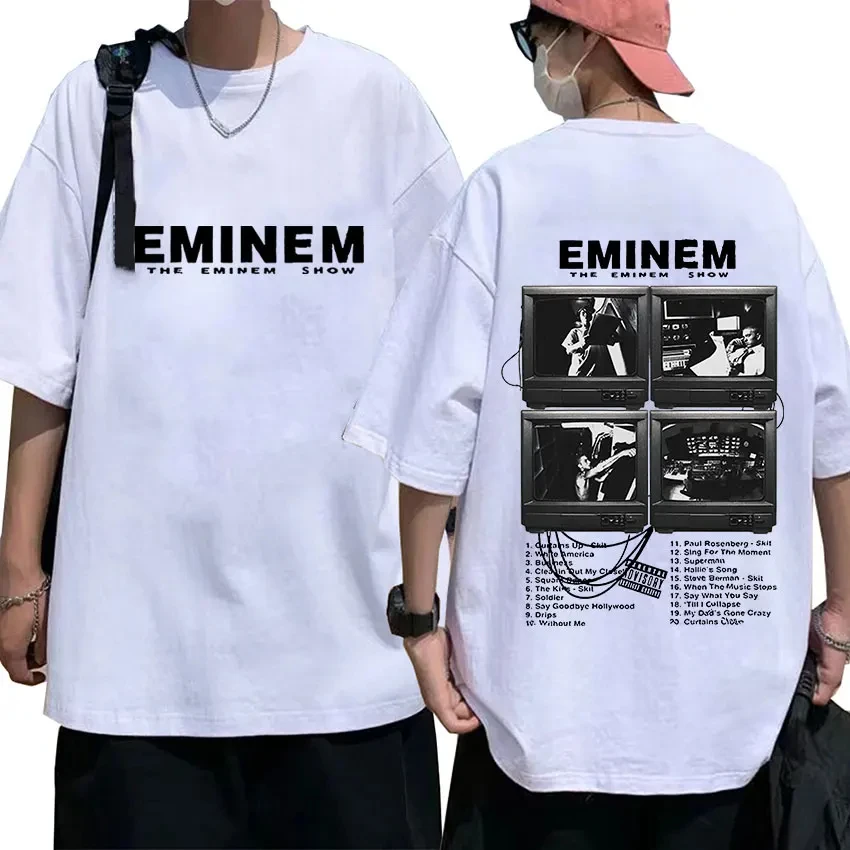 Eminem TOUR Tシャツ XLサイズ Eminem Home & Home Tour Shirt 2010 Size XL Jay-Z Vtg RARE