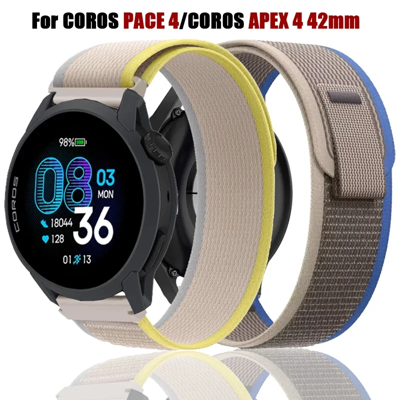 Durable Nylon Trail Loop Strap – 20mm/22mm Adjustable Sports Wristband