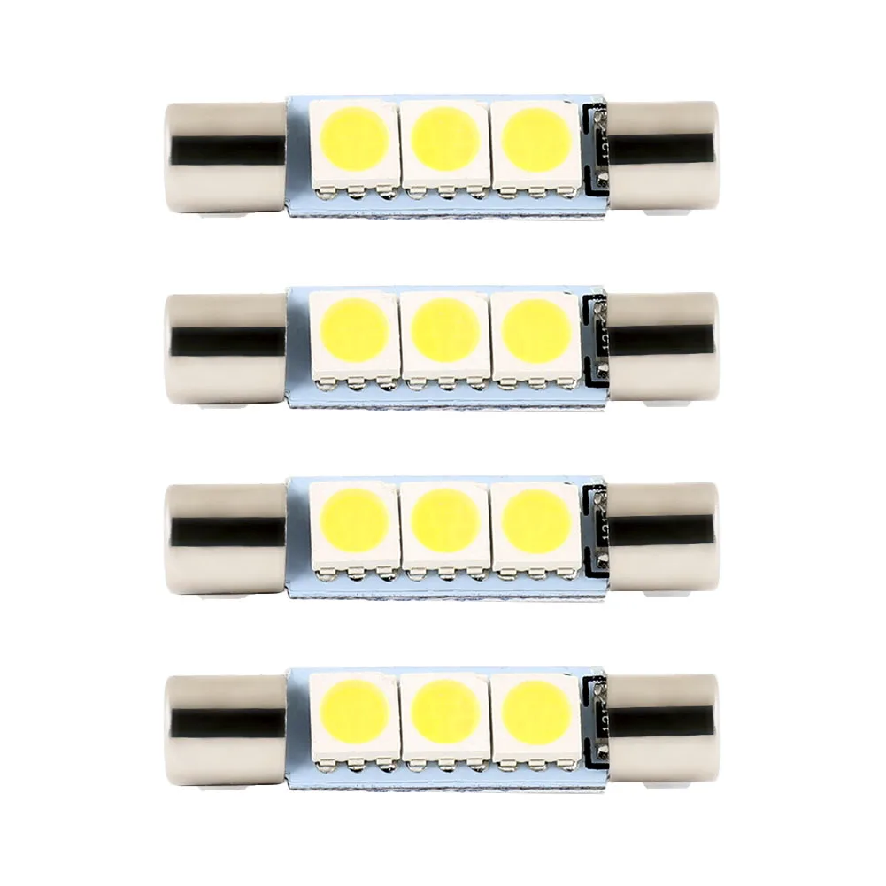 

Upgrade Your Car's Style White LED ST650503SMD 29mm B6LED Fuse Visor Vanity Mirror Light Bulbs Easy to Use Quality Material