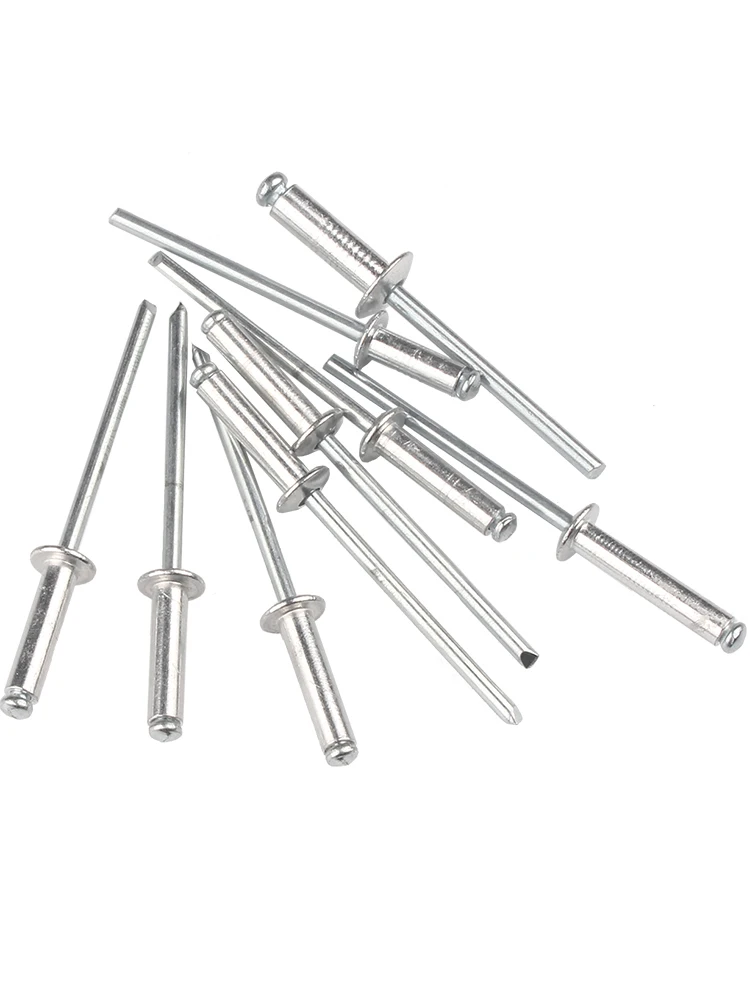 M2.4 M2.8 M3.2 M3.6 M4 M5 M6.4 Aluminum Alloy Round Head Pop Rivet Decorative Rvet Exhaust Rivet rivets and fasteners rivets and screws