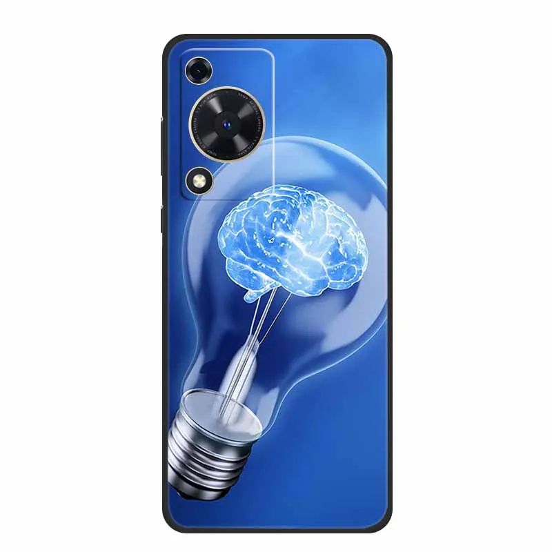 Black Silicone Soft Phone Case - Sleek Protective Back Cover