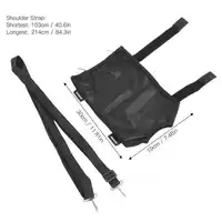 Dual Purpose Wearable Urine Bag Urine Collection Bag High Capacity Pee Holder for Senior 2000ml for Elderly 2