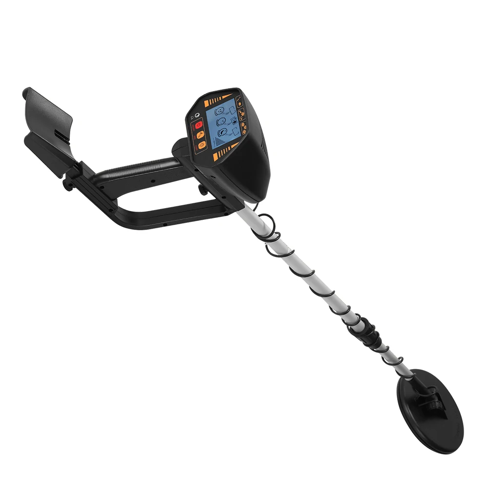 Metal Detector Handheld Detector Gold Search LCD Display Underground Metal Detector Professional Waterproof for Treasure Search