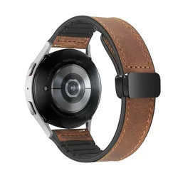 Soft Leather Strap Wristband for Men and Women - Premium Watch Band Accessory (Dark Brown)