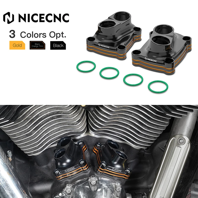 

NICECNC Motorcycle Tappet Covers For Harley Fat Boy FLFB 107 2018-2019 Fat Boy FLFBS 114 2018-2023 Road King FLHR 2017-2023