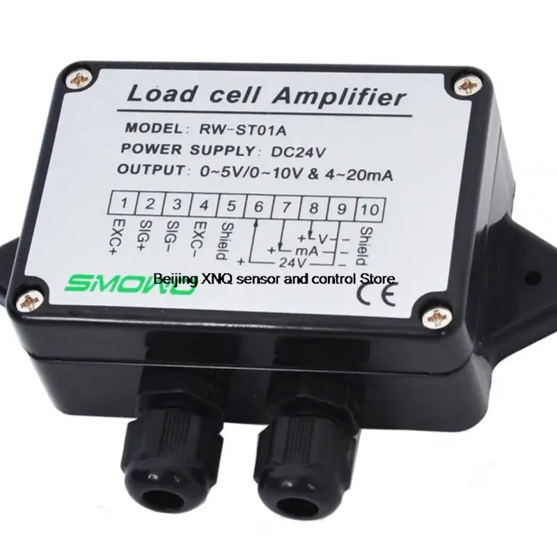weight sensor Load Cell sensor Amplifier Transmitter strain gauge Dual signal output(0~10V & 4~20mA) RW-ST01A