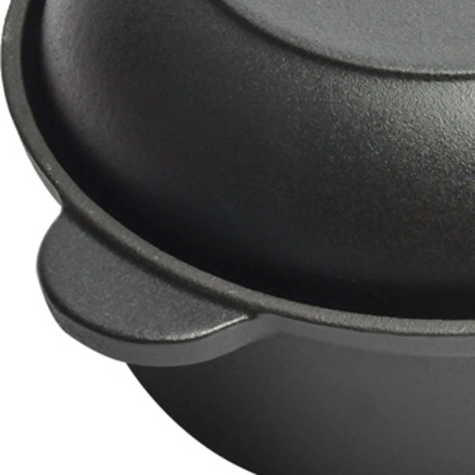 Cast Iron Pan Cooker Pot with Skillet Lid BBQ Steak Pot Stewpot for Home Kitchen Cast Iron Pan Cooker Pot with Skillet Lid BBQ Steak Pot Stewpot for Home Kitchen