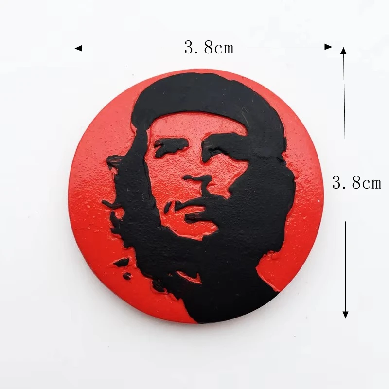 3D Che Guevara Cuba Calamita da frigo souvenir regalo magnetico collezione di adesivi