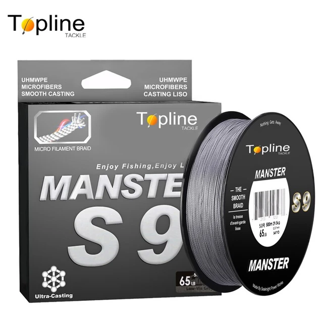 Braid Line SeaKnight S9 MONSTER/MANSTER 300M 500M 9 Strands