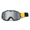 Lunette de moto rétro coupe-vent pour hommes, lunettes de soleil de scooter