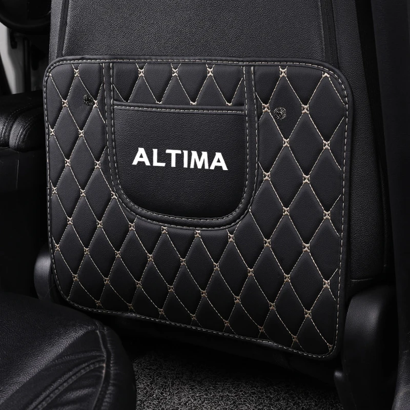 

Personalized Car Seat Anti-kick Pad Protection Pad for Nissan Altima Custom Car Seat Cover Set for Women Luxury Car Accessories