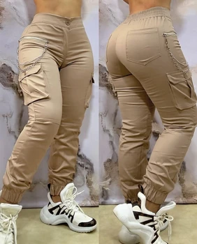 Women’s Casual Cargo Pants 1