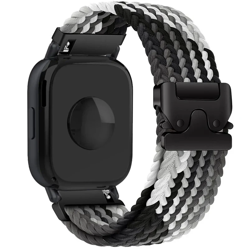 Nylon Braided Loop Strap with Parachute Buckle Bracelet Band - Versatile Accessory