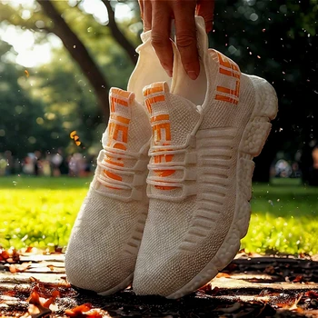 أحذية تنس رجالية خفيفة الوزن قابلة للتنفس، أحذية مسطحة مريحة، أحذية رياضية عصرية للركض في الهواء الطلق