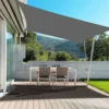 1PC, UV-Blocking Waterproof Shade Sail, Portable Easy Fasten Sun Canopy For Outdoor Patio, Yard, Car Port, Pool Decoration 6