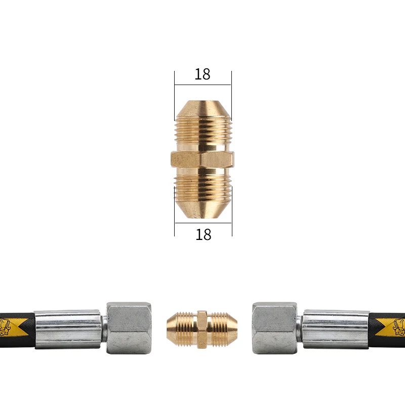 Car Wash Accessories Adapter For High Pressure Washer Gun Hose M22 M18 M14 Car Cleaning Quick Connection 4