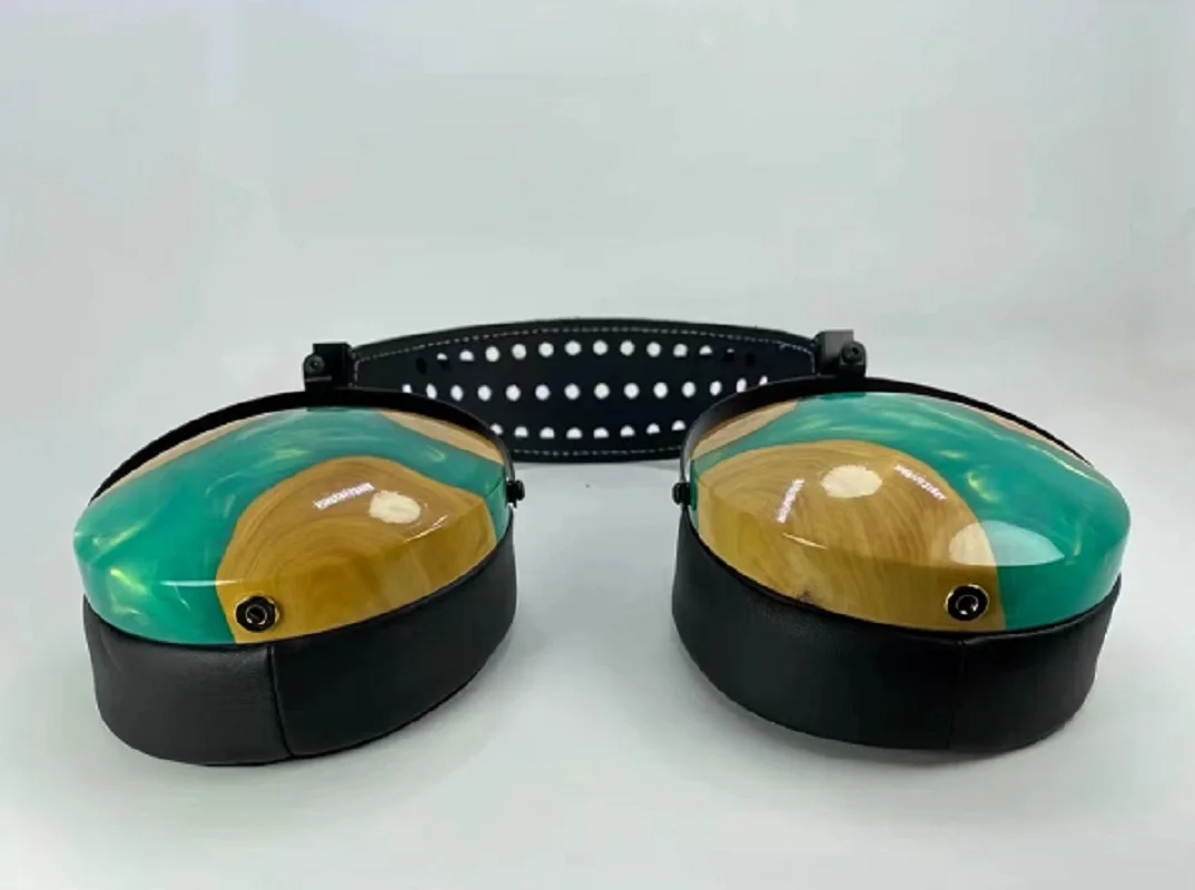DIY 100mm 110MM Hook opening Headband For Large Headphones Metal Braket 360 Degree Rotatable Genuine Cow Leather