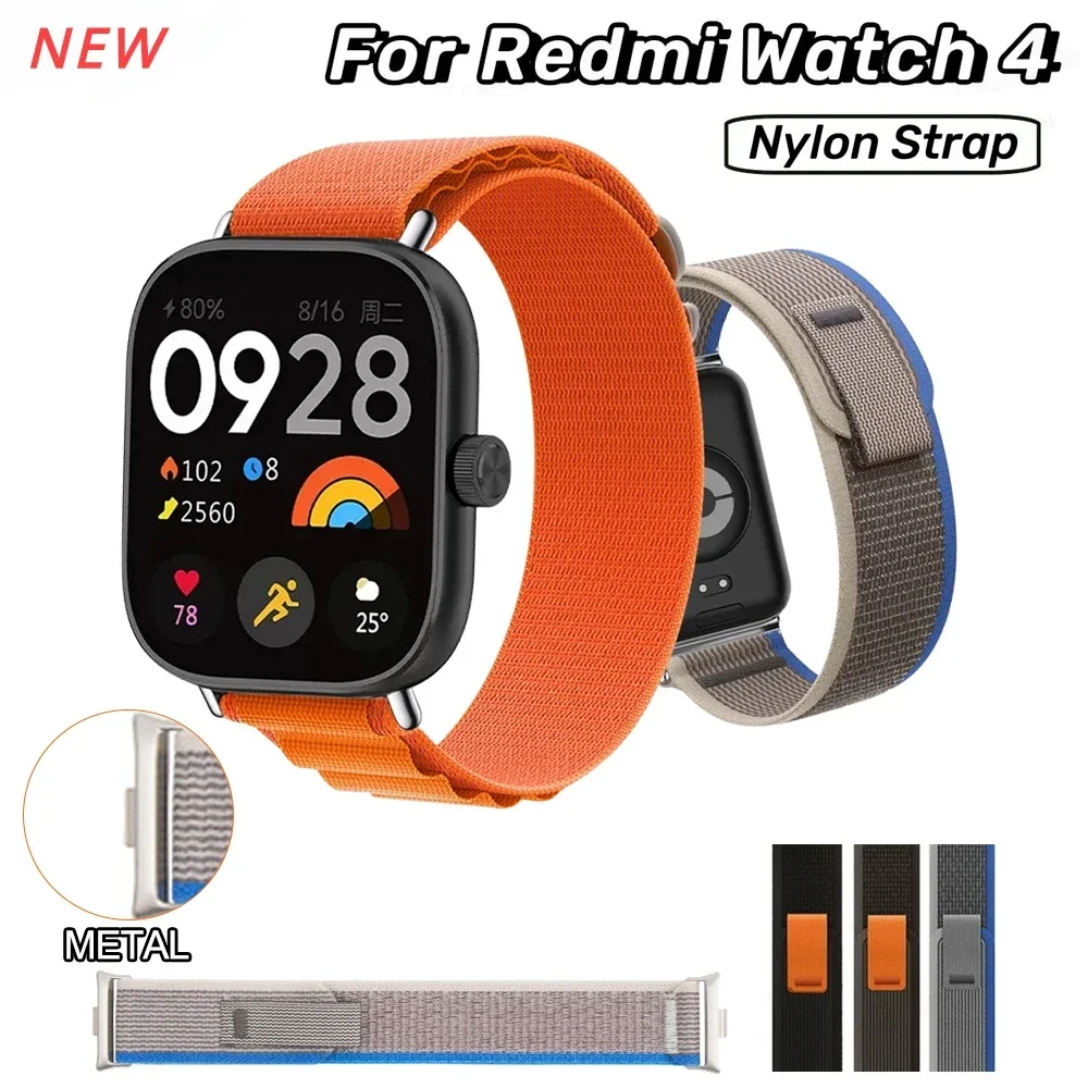 Adjustable Elastic Nylon Loop Watch Strap - Universal Bracelet Band Accessory
