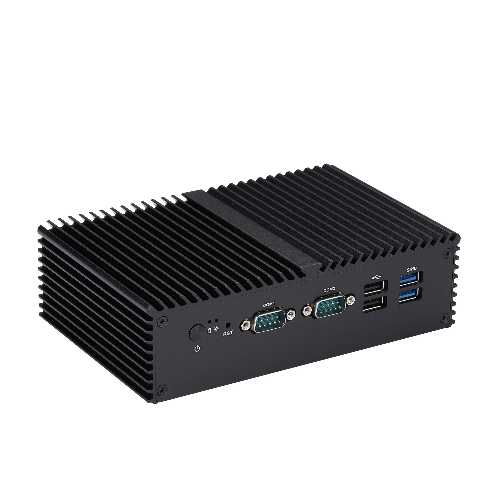 KANSUNG Intel 10th Gen Celeron J6412 DDR4 UHD Graphics 2 RJ-45 LAN AES-NI Nettop Micro Computer Fanless Mini PC 5