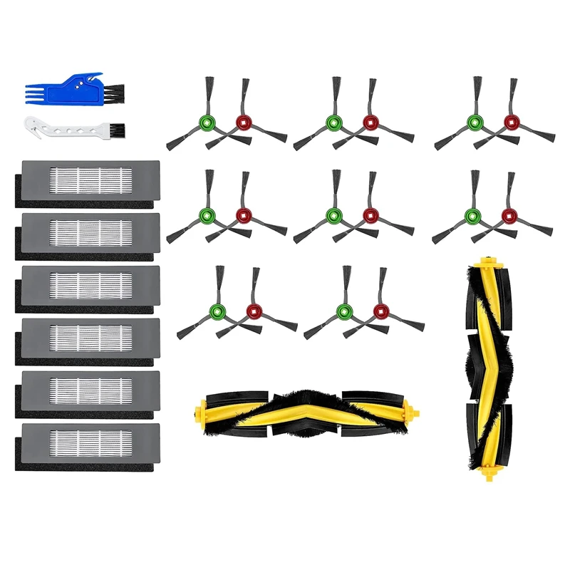 

Запасные части для Ecovacs Deebot T8 AIVI T8 Max 920 950 T5 N7 N8 Pro N8 + N8 Pro Plus, фильтр для основной боковой щетки