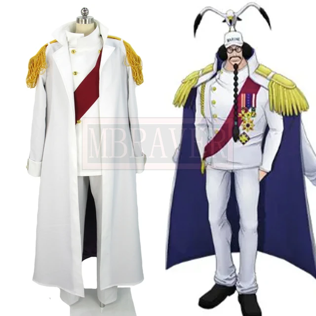 One Piece Kuzan/Aokiji Cosplay Costume Outfits Halloween Carnival Part