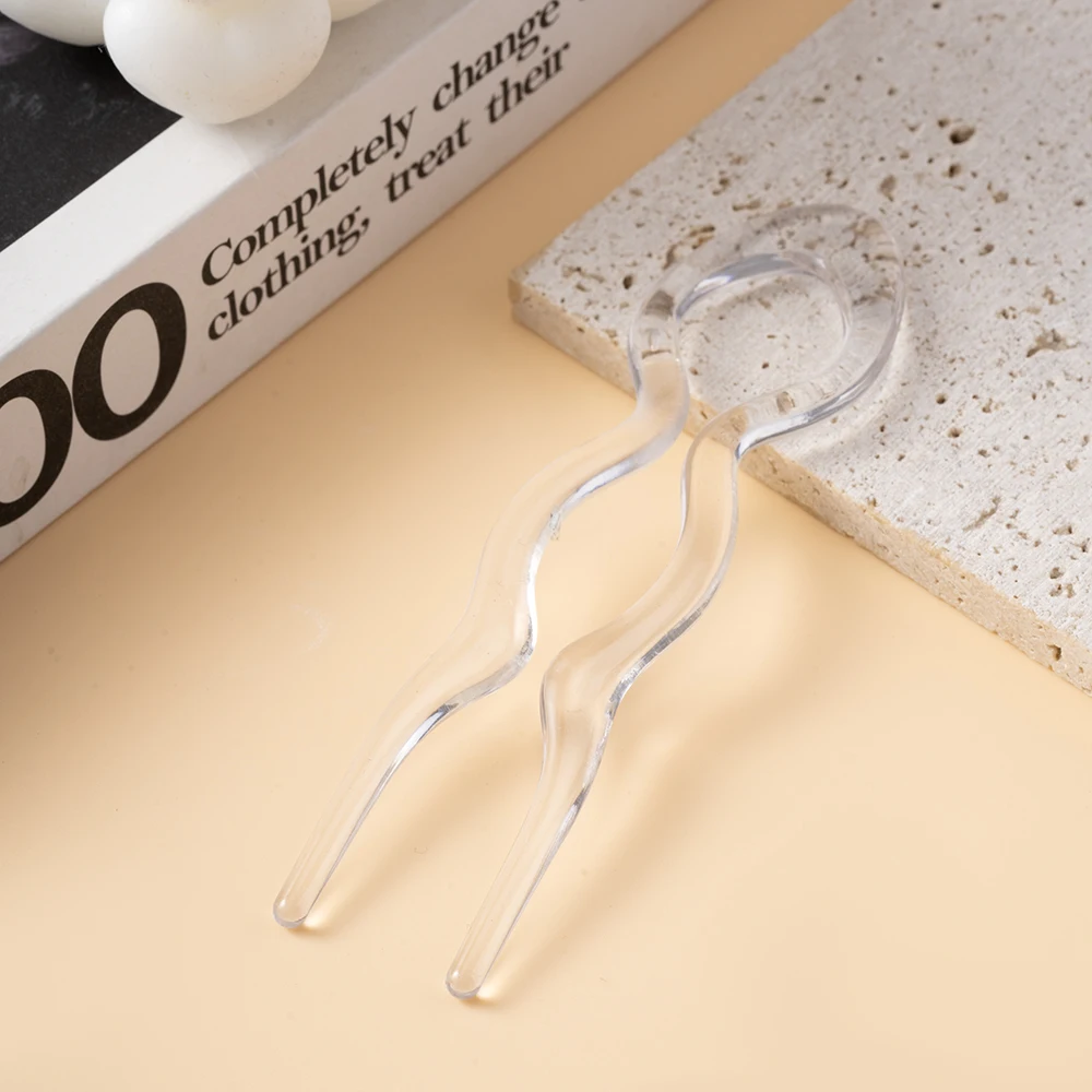 Neue Design Retro Haarspangen Haarknoten U-Förmigen Haar Sticks Clip Haarnadeln Frau Mädchen Pferdeschwanz Frikadelle Kopf Süße Haar zubehör – Detail 9