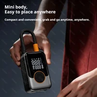 Pompe à Air électrique pour voiture, gonfleur de pneus Portable, injecteur d'air sans fil, affichage LCD, compresseur d'air pour voiture, moto, vélo, boule de pneu 6