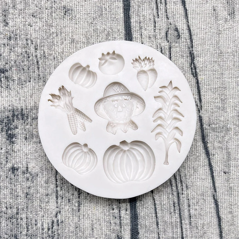 Halloween Bat Spinne Eule Silikon Sugar Mold Schokolade Cupcake Backen Fondant Kuchen Dekorieren Werkzeuge – Detail 8