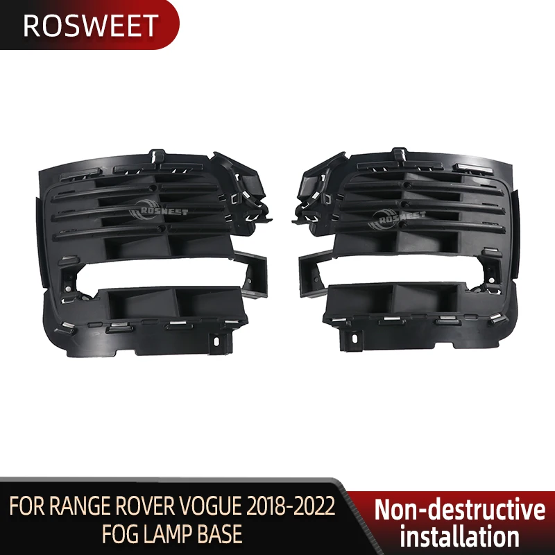 

Car Fog Light Grille Base For Land Rover Range Rover Vogue 2018-2022 Fog Lamp Base L405 LR098722 LR098721