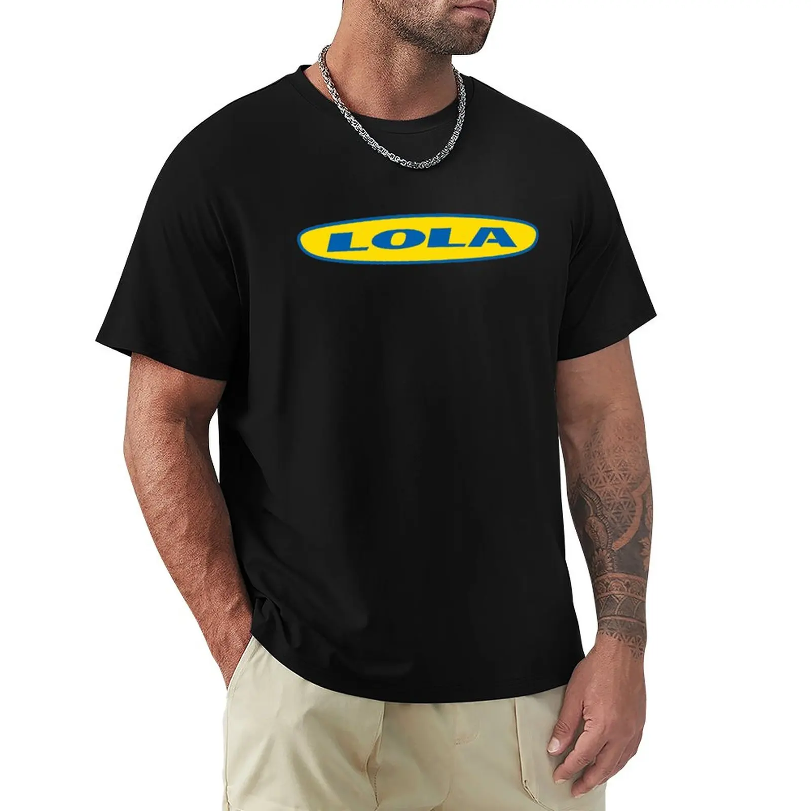 

Lola cars T-Shirt sweat korean fashion mens cotton t shirts