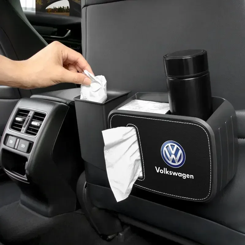 폭스바겐 VW 뉴 제타 VW용 다기능 자동차 시트 백 트래시 캔 수납함 (폭스바겐 VW 제타 P용) 1개