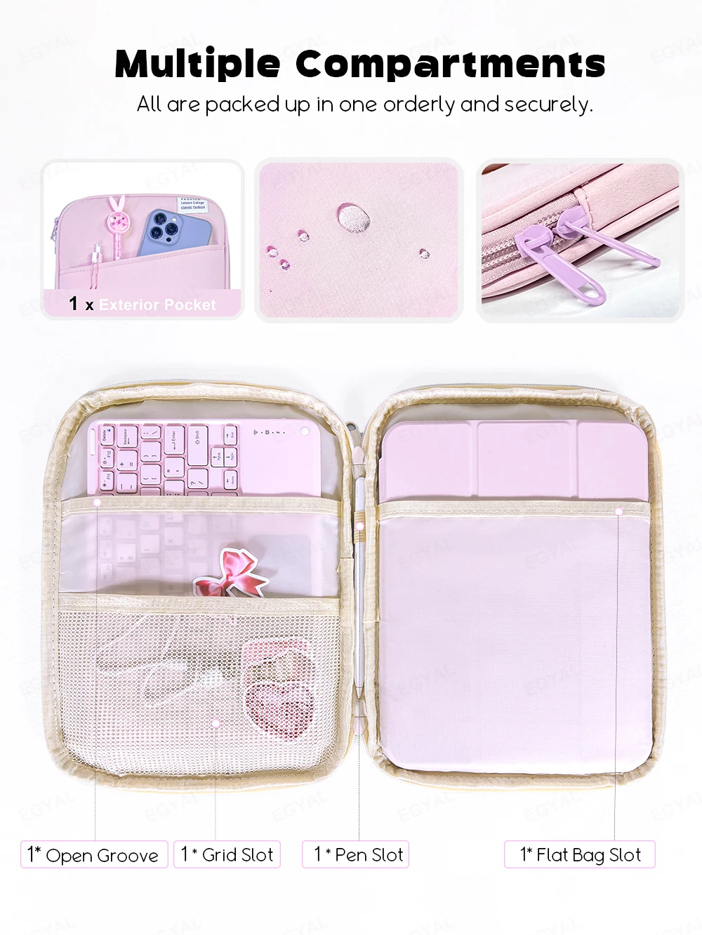 Bolsa para Tablet à Prova de Choque Ipad Air Pro 11 2023 2023 10.2 Xiaomi Pad Samsung Huawei Lenovo 911 11 2023 - Imagem 6