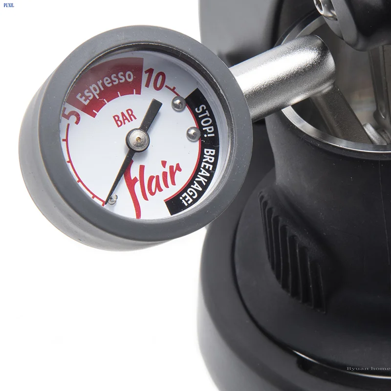 1 pc manual/electric flair portable espresso coffee maker super stainless steel coffee machine 3