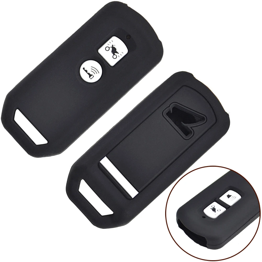 Silicone Car Key Cover Remote Protective Case for Honda PCX 150 X-ADV SH125 Scoopy SH300